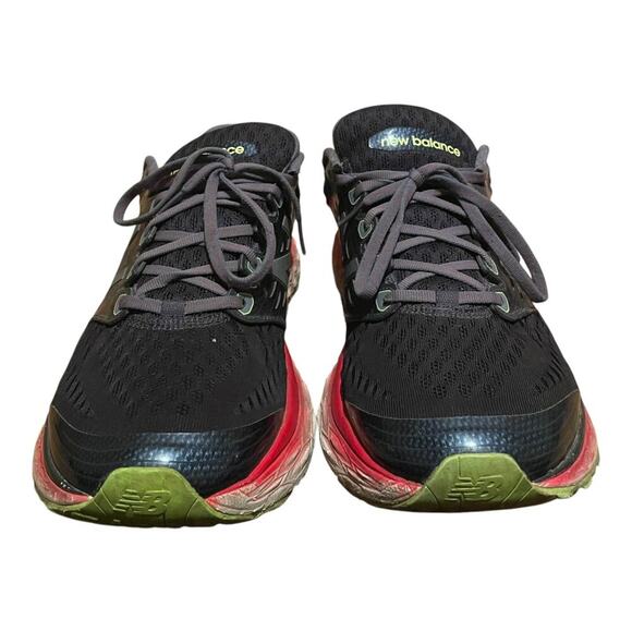 New Balance Fresh Foam 1080v6 Running Shoes Men’s Size 13 Black Red Navy - Picture 2 of 9